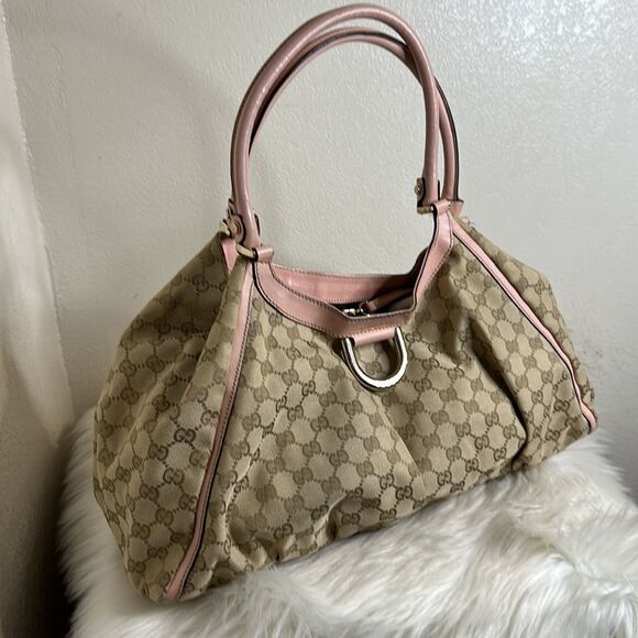 💯Authentic Gucci Hobo Tote Handbag🍀 - Picture 4 of 17
